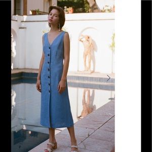 Beautiful linen summer dress